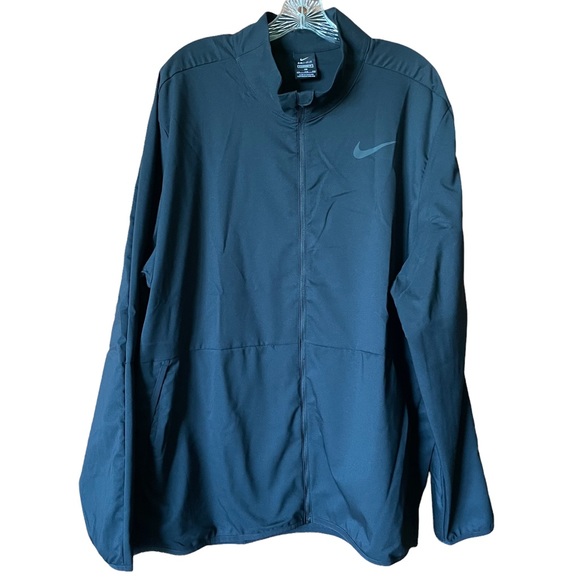 Nike Men’s Dri-FIT Woven Training Jacket Black Size 2XL - Picture 4 of 9